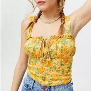 Urban outfitters bustier top Small